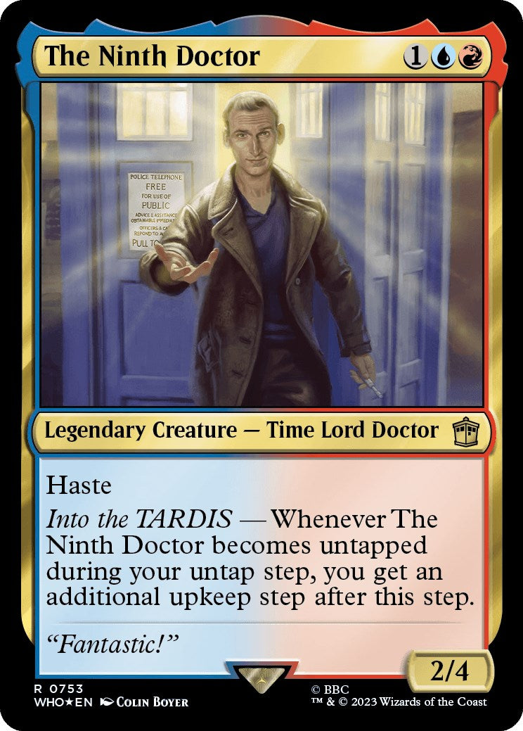 The Ninth Doctor (Surge Foil) [Doctor Who] | Rook's Games and More