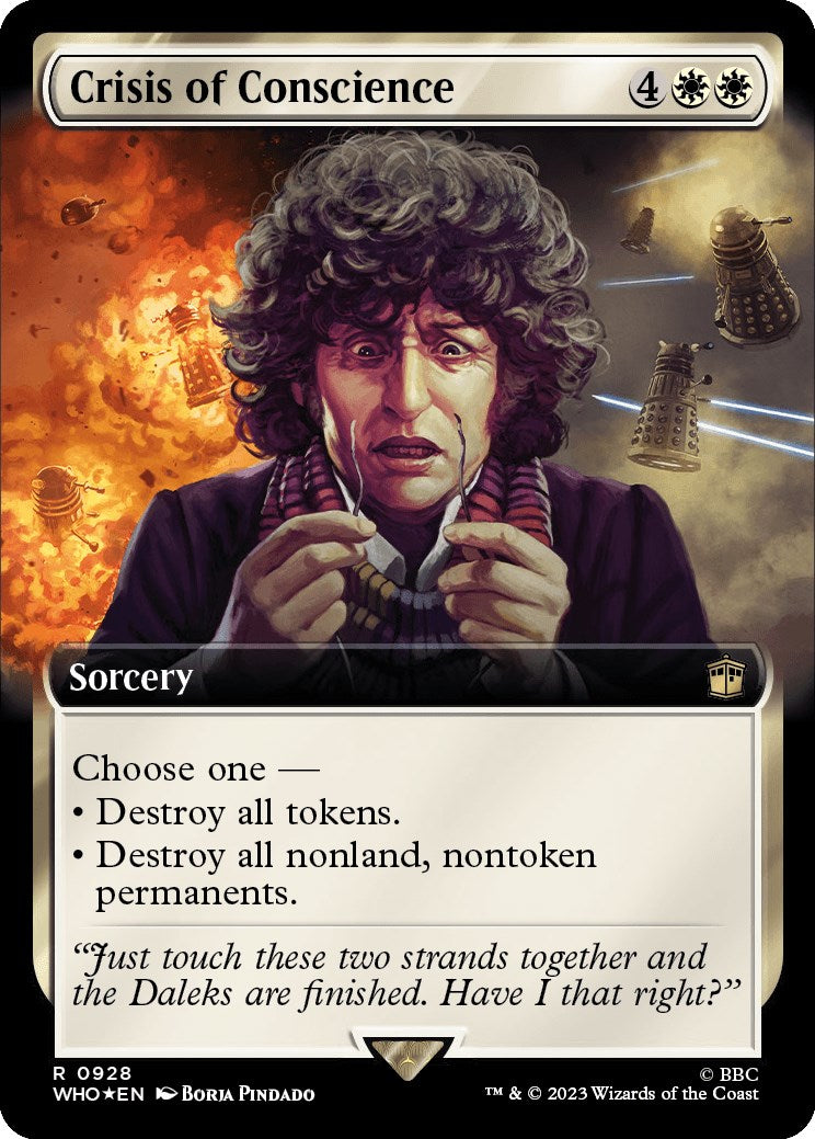 Crisis of Conscience (Extended Art) (Surge Foil) [Doctor Who] | Rook's Games and More