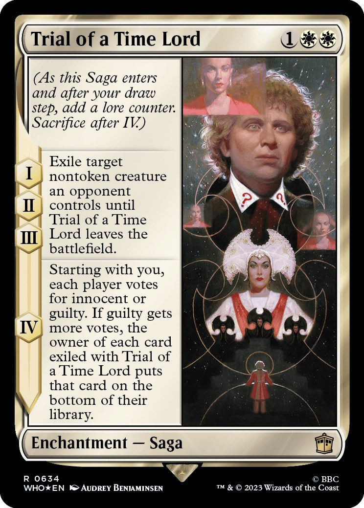 Trial of a Time Lord (Surge Foil) [Doctor Who] | Rook's Games and More