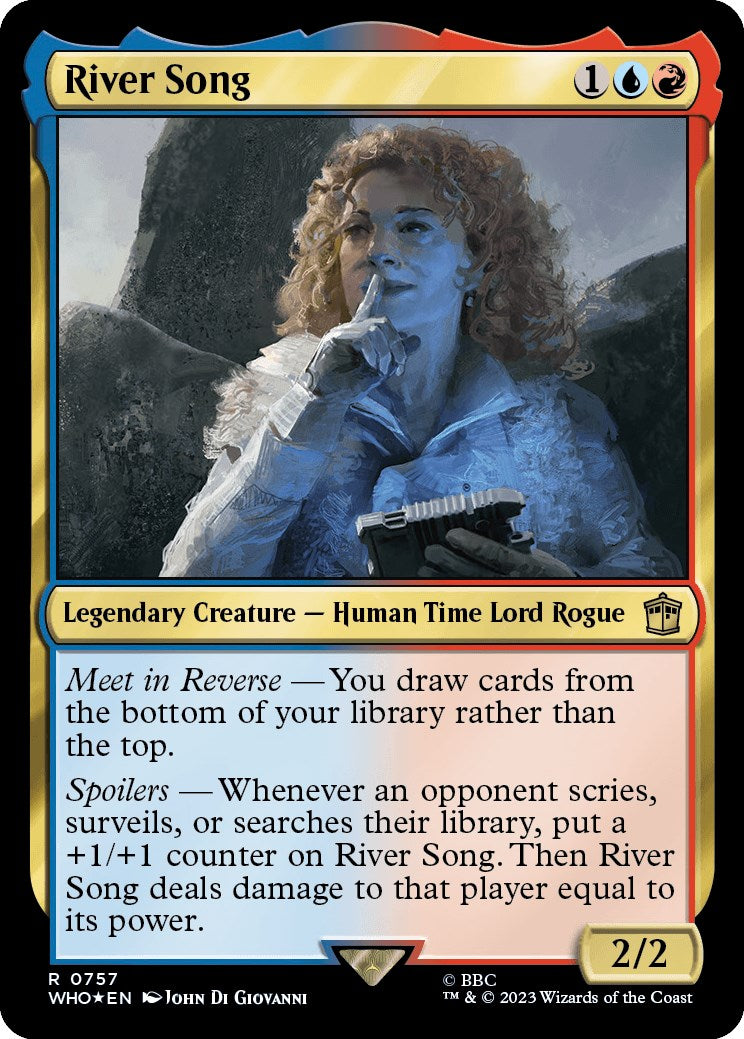 River Song (Surge Foil) [Doctor Who] | Rook's Games and More