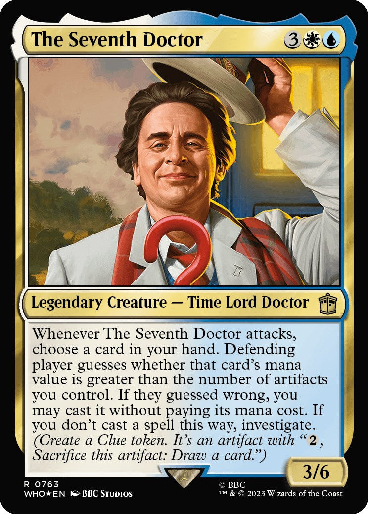 The Seventh Doctor (Surge Foil) [Doctor Who] | Rook's Games and More