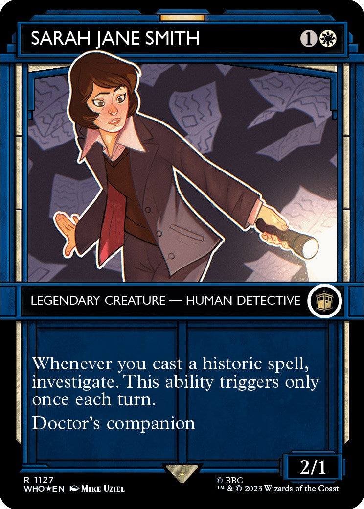 Sarah Jane Smith (Showcase) (Surge Foil) [Doctor Who] | Rook's Games and More
