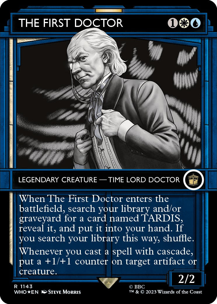 The First Doctor (Showcase) (Surge Foil) [Doctor Who] | Rook's Games and More