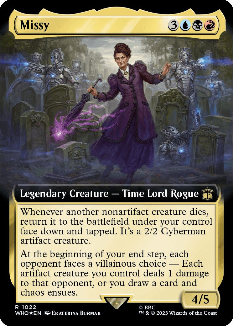 Missy (Extended Art) (Surge Foil) [Doctor Who] | Rook's Games and More