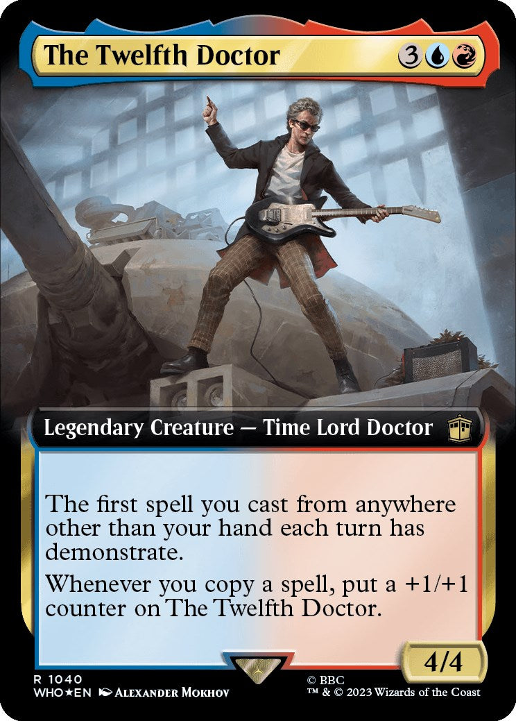 The Twelfth Doctor (Extended Art) (Surge Foil) [Doctor Who] | Rook's Games and More