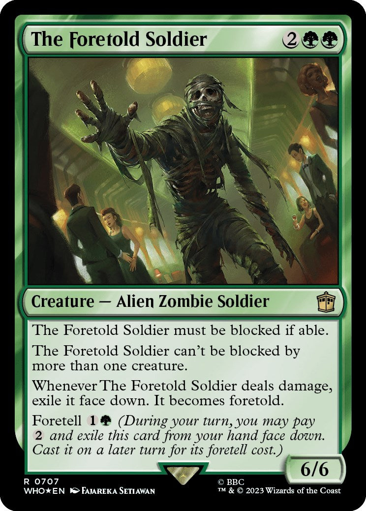 The Foretold Soldier (Surge Foil) [Doctor Who] | Rook's Games and More