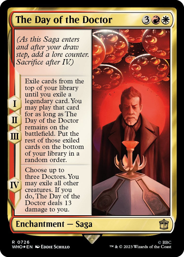 The Day of the Doctor (Surge Foil) [Doctor Who] | Rook's Games and More