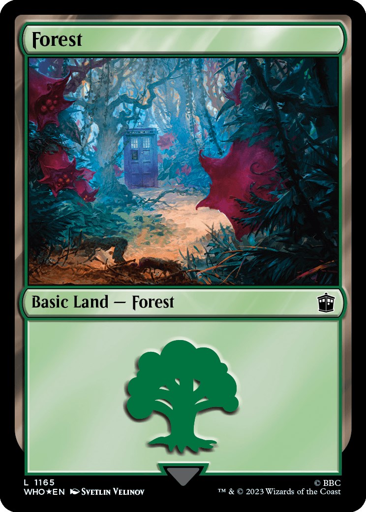 Forest (1165) (Surge Foil) [Doctor Who] | Rook's Games and More