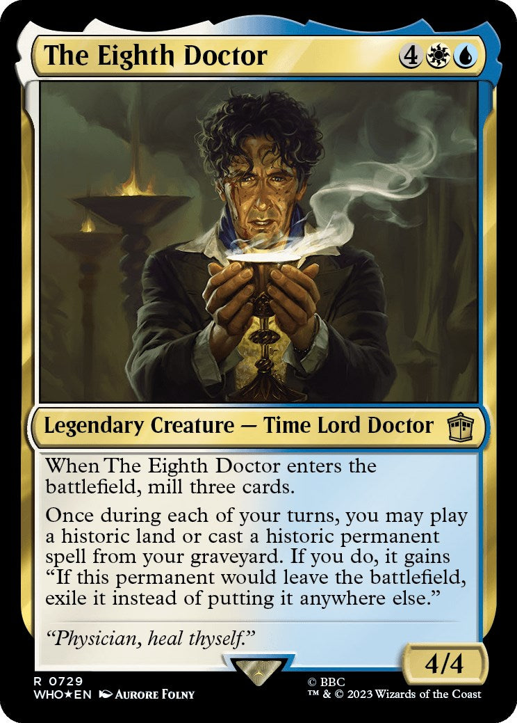 The Eighth Doctor (Surge Foil) [Doctor Who] | Rook's Games and More