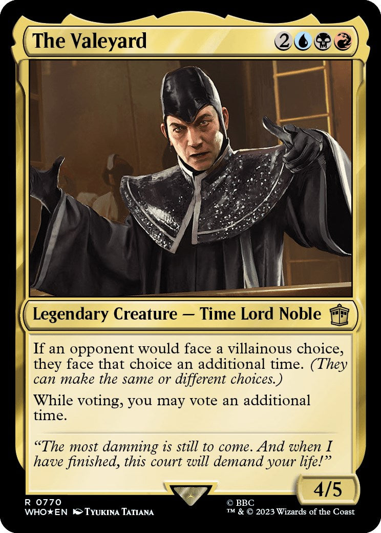 The Valeyard (Surge Foil) [Doctor Who] | Rook's Games and More