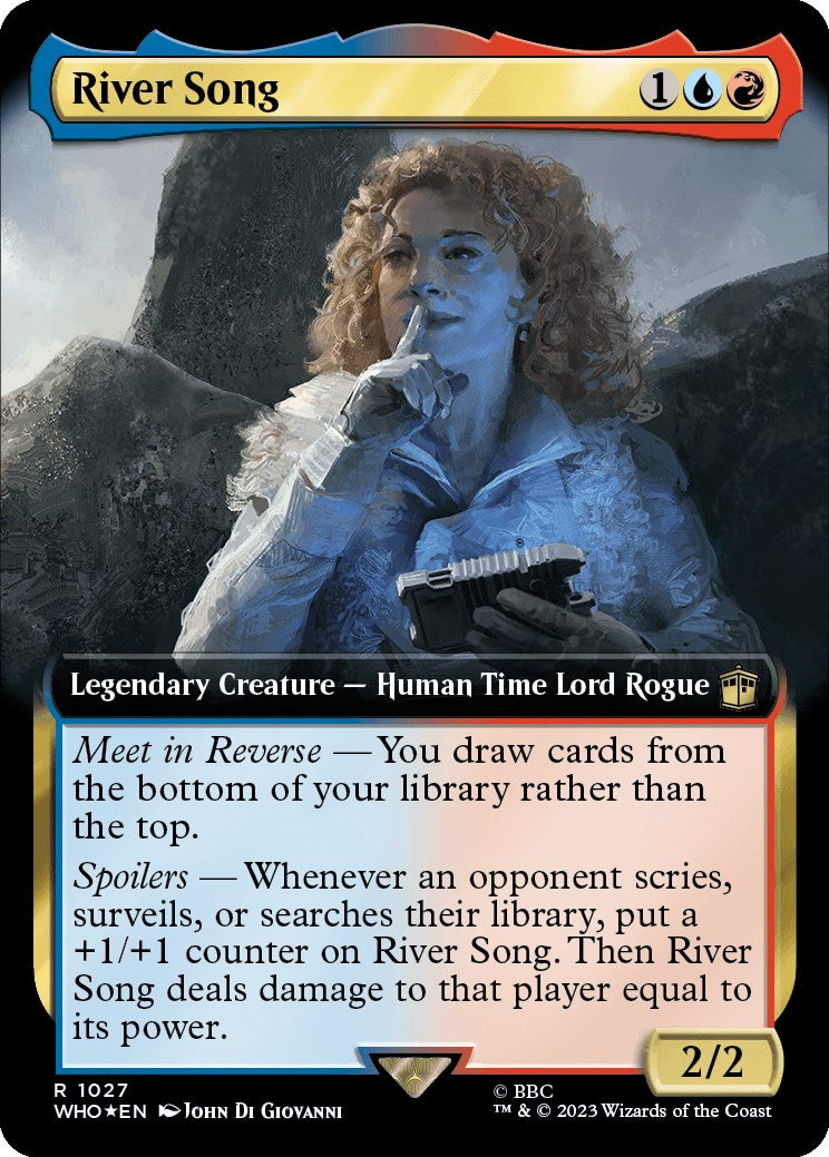 River Song (Extended Art) (Surge Foil) [Doctor Who] | Rook's Games and More