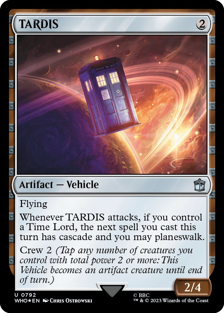 TARDIS (Surge Foil) [Doctor Who] | Rook's Games and More