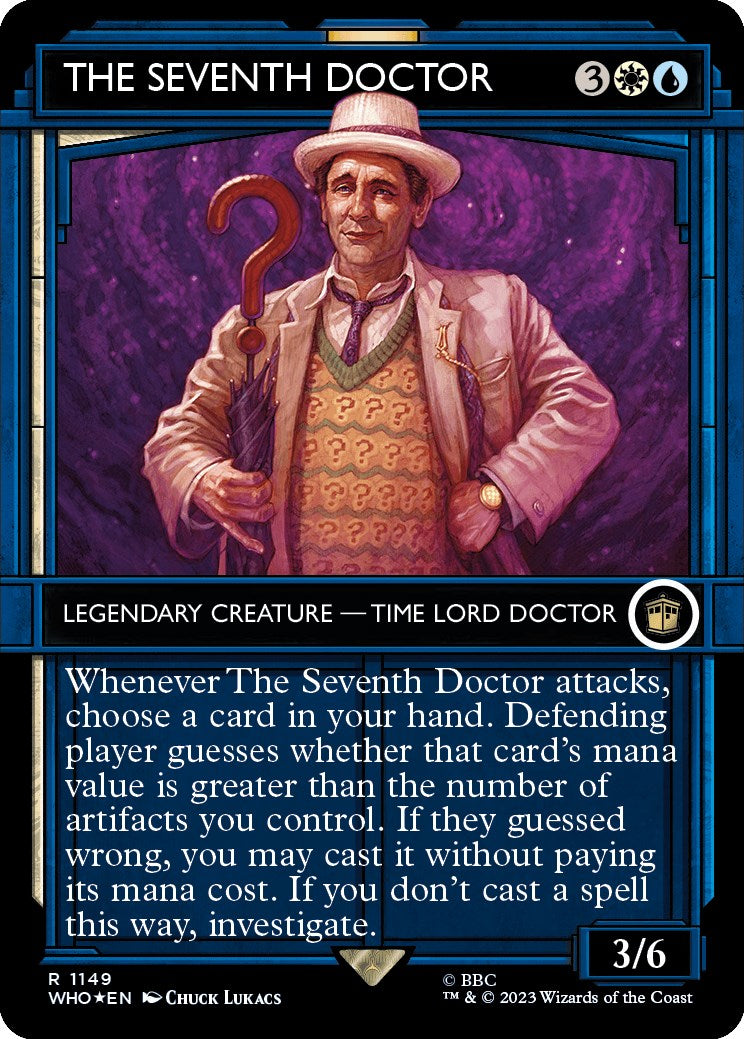 The Seventh Doctor (Showcase) (Surge Foil) [Doctor Who] | Rook's Games and More