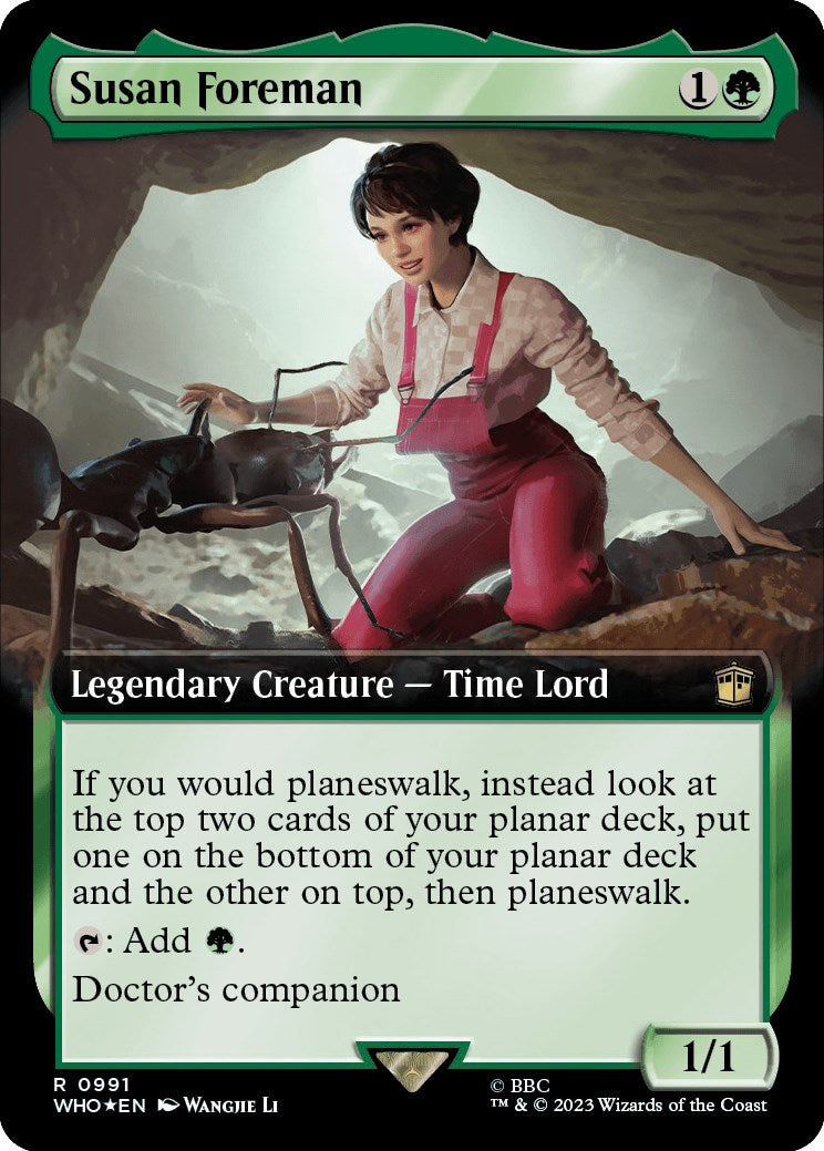 Susan Foreman (Extended Art) (Surge Foil) [Doctor Who] | Rook's Games and More