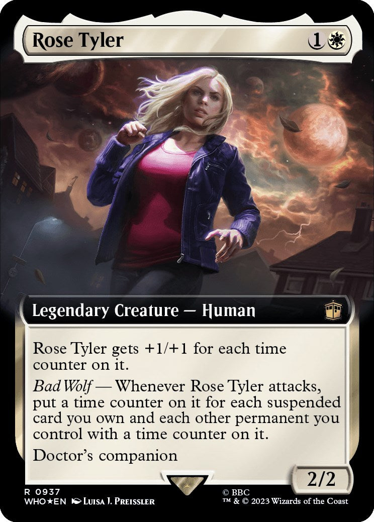 Rose Tyler (Extended Art) (Surge Foil) [Doctor Who] | Rook's Games and More