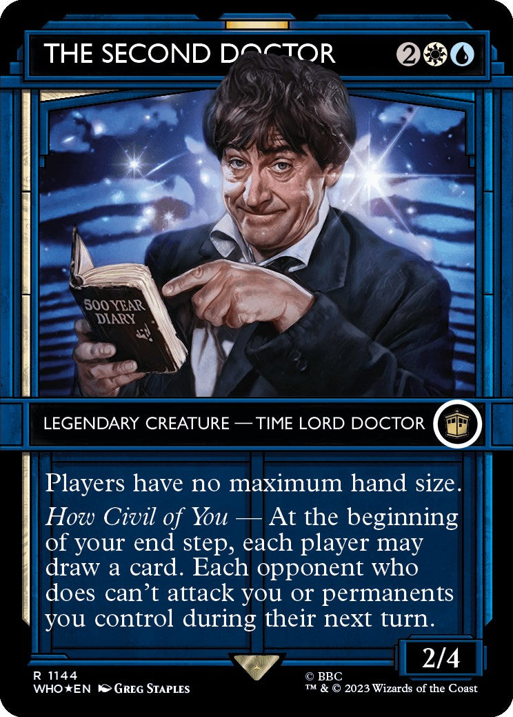 The Second Doctor (Showcase) (Surge Foil) [Doctor Who] | Rook's Games and More