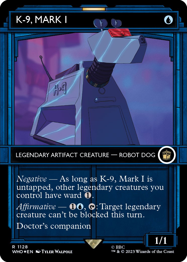 K-9, Mark I (Showcase) (Surge Foil) [Doctor Who] | Rook's Games and More