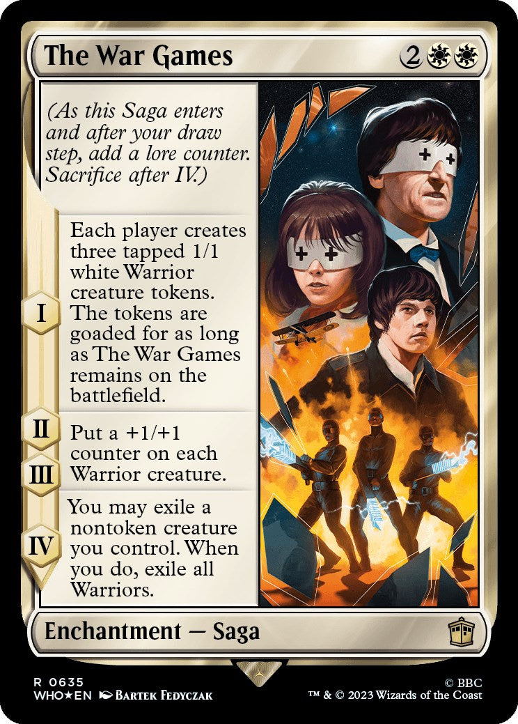 The War Games (Surge Foil) [Doctor Who] | Rook's Games and More