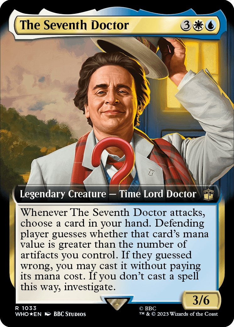 The Seventh Doctor (Extended Art) (Surge Foil) [Doctor Who] | Rook's Games and More