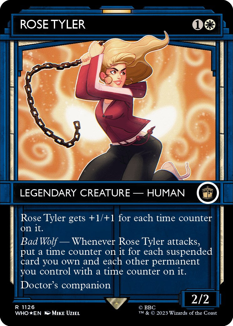 Rose Tyler (Showcase) (Surge Foil) [Doctor Who] | Rook's Games and More