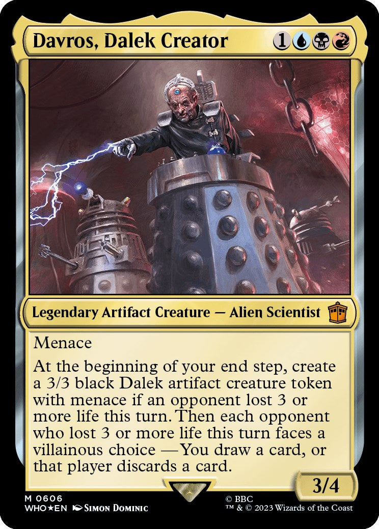 Davros, Dalek Creator (Surge Foil) [Doctor Who] | Rook's Games and More