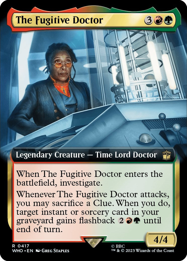 The Fugitive Doctor (Extended Art) [Doctor Who] | Rook's Games and More