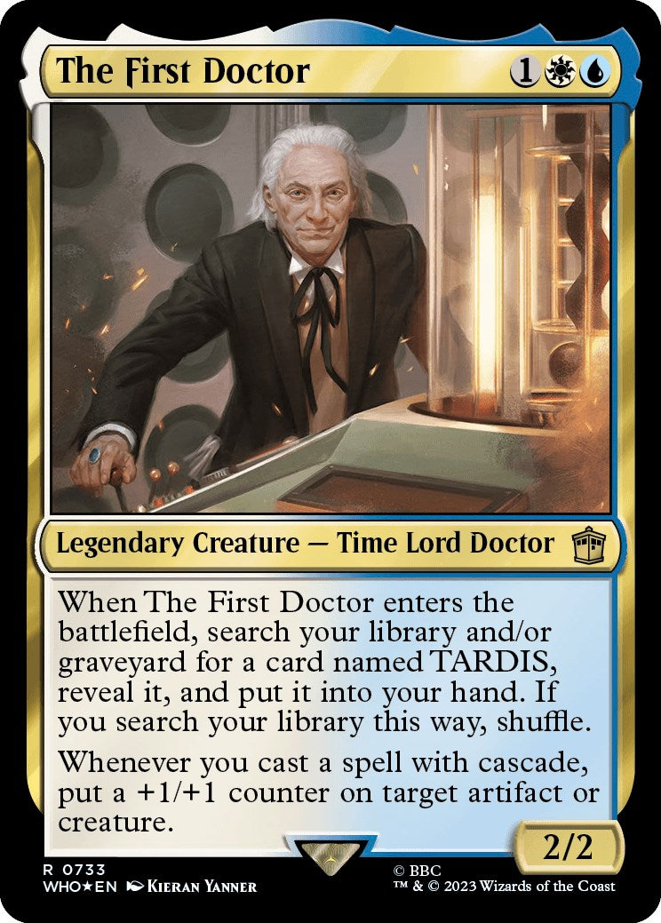 The First Doctor (Surge Foil) [Doctor Who] | Rook's Games and More