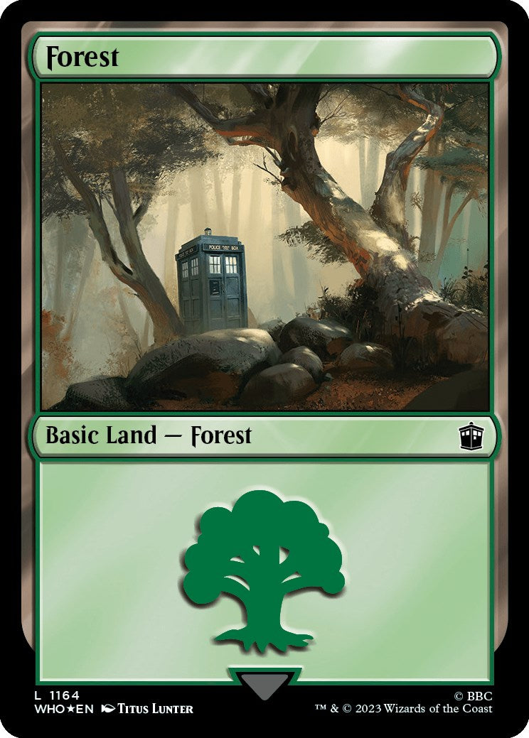 Forest (1164) (Surge Foil) [Doctor Who] | Rook's Games and More