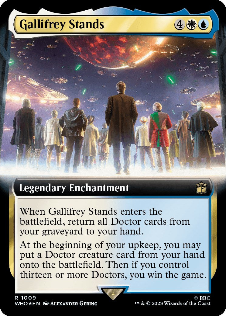 Gallifrey Stands (Extended Art) (Surge Foil) [Doctor Who] | Rook's Games and More