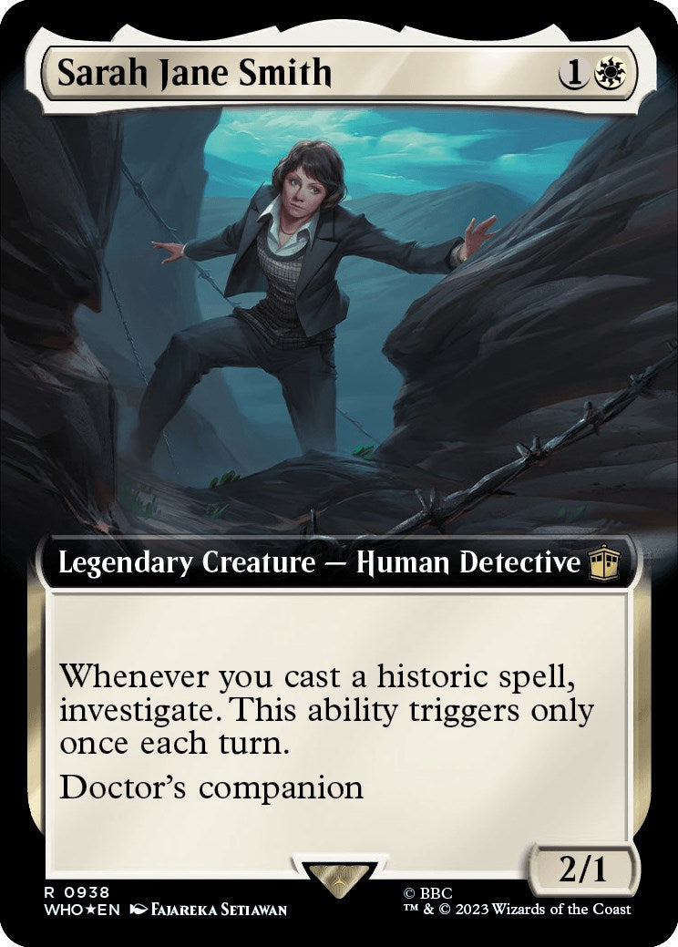 Sarah Jane Smith (Extended Art) (Surge Foil) [Doctor Who] | Rook's Games and More
