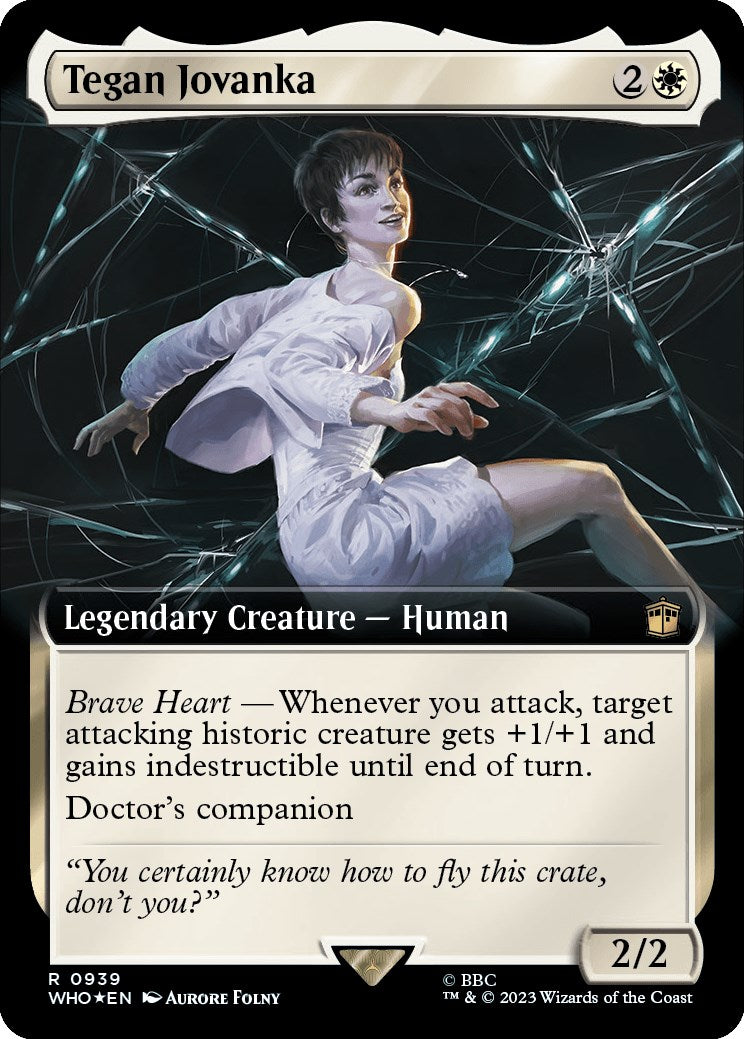 Tegan Jovanka (Extended Art) (Surge Foil) [Doctor Who] | Rook's Games and More