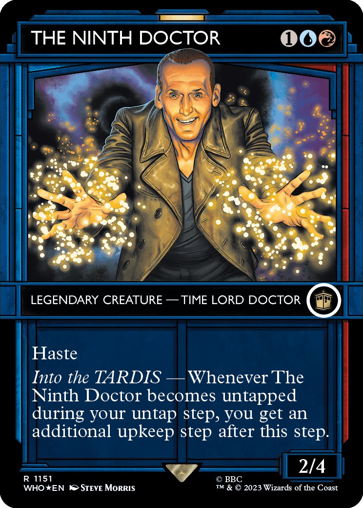 The Ninth Doctor (Showcase) (Surge Foil) [Doctor Who] | Rook's Games and More