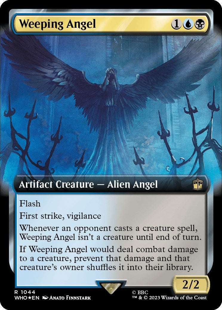 Weeping Angel (Extended Art) (Surge Foil) [Doctor Who] | Rook's Games and More