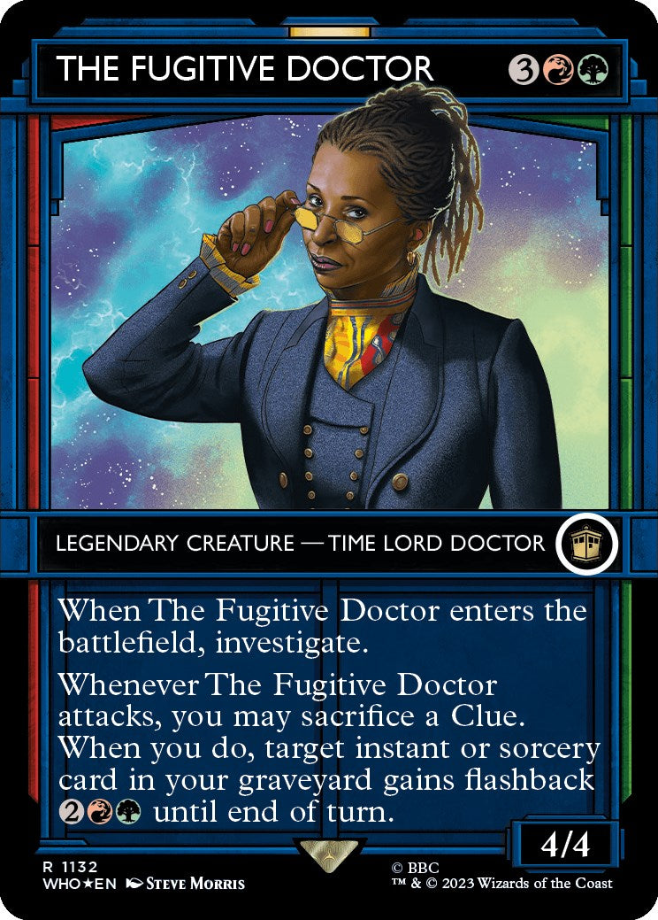 The Fugitive Doctor (Showcase) (Surge Foil) [Doctor Who] | Rook's Games and More