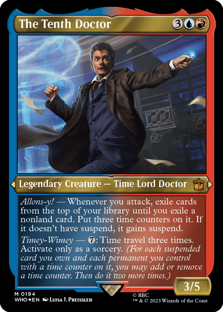 The Tenth Doctor (Display Commander) [Doctor Who] | Rook's Games and More