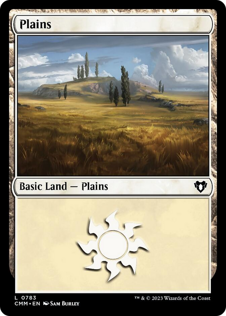 Plains (783) [Commander Masters] | Rook's Games and More