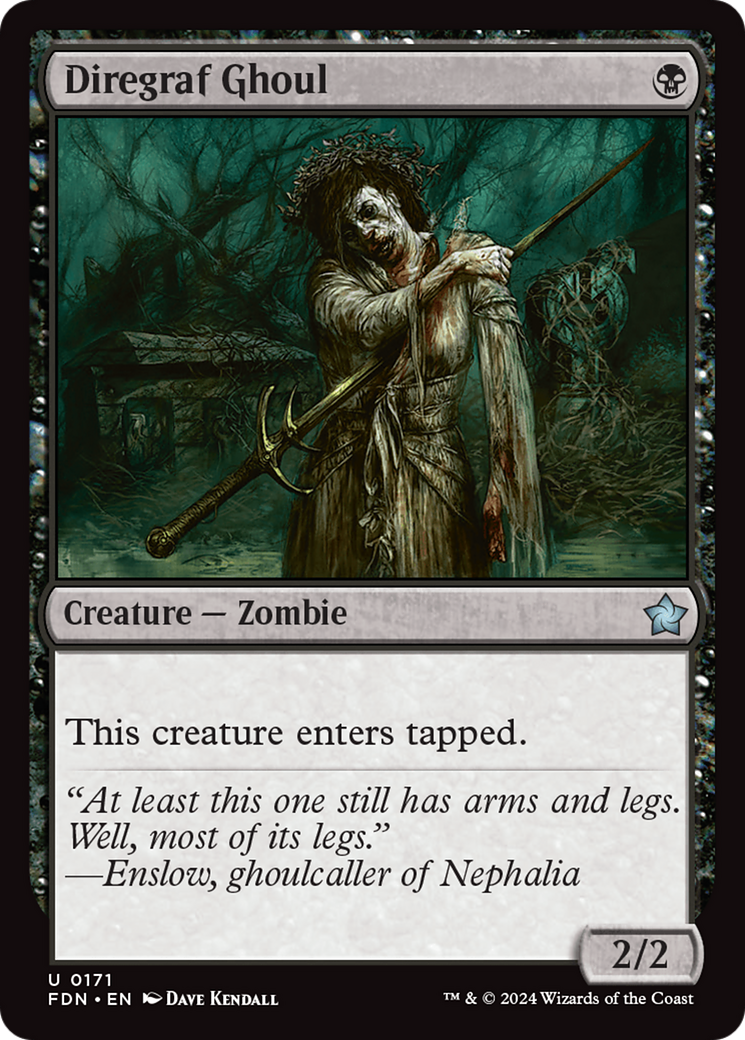 Diregraf Ghoul [Foundations] | Rook's Games and More