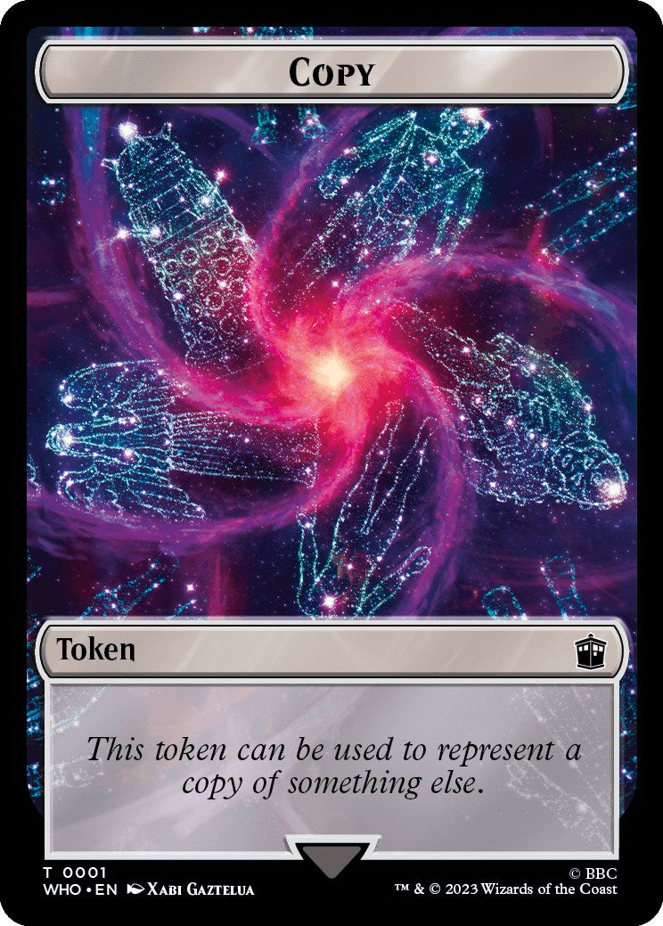 Copy // Alien Double-Sided Token [Doctor Who Tokens] | Rook's Games and More