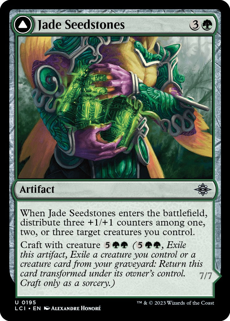 Jade Seedstones [The Lost Caverns of Ixalan] | Rook's Games and More
