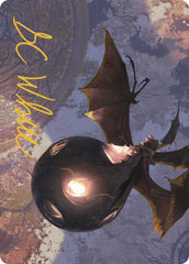 Malicious Eclipse Art Card (Gold-Stamped Signature) [The Lost Caverns of Ixalan Art Series] | Rook's Games and More