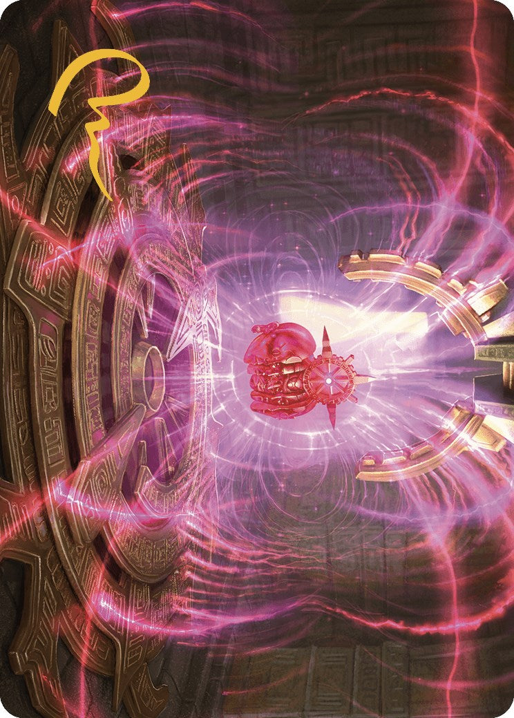 Locus of Enlightenment Art Card (Gold-Stamped Signature) [The Lost Caverns of Ixalan Art Series] | Rook's Games and More