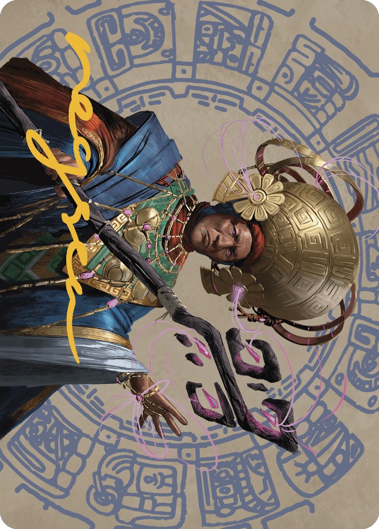 Akal Pakal, First Among Equals Art Card (46/81) (Gold-Stamped Signature) [The Lost Caverns of Ixalan Art Series] | Rook's Games and More