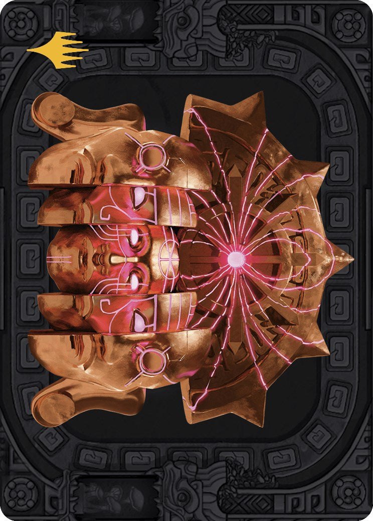 Ojer Taq, Deepest Foundation Art Card (56/81) (Gold-Stamped Planeswalker Symbol) [The Lost Caverns of Ixalan Art Series] | Rook's Games and More
