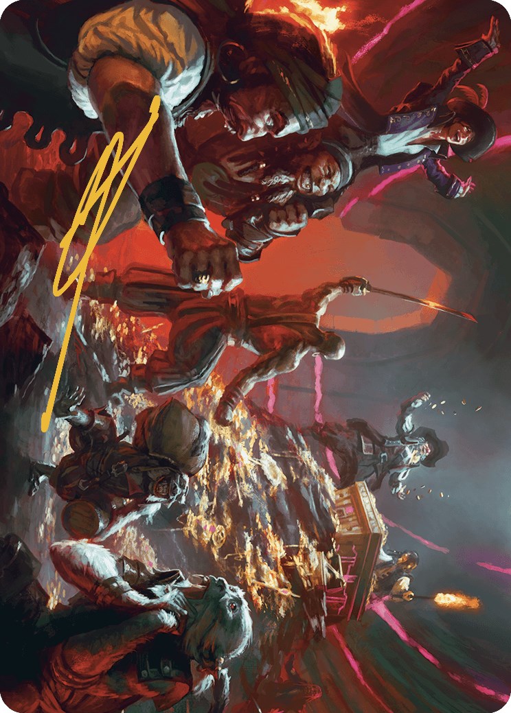 Hit the Mother Lode Art Card (Gold-Stamped Signature) [The Lost Caverns of Ixalan Art Series] | Rook's Games and More