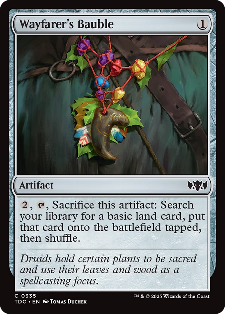 Wayfarer's Bauble [Tarkir: Dragonstorm Commander] | Rook's Games and More