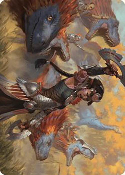 Huatli, Poet of Unity Art Card [The Lost Caverns of Ixalan Art Series] | Rook's Games and More