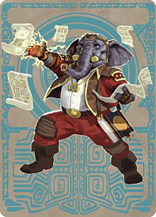 Quintorius Kand Art Card (65/81) [The Lost Caverns of Ixalan Art Series] | Rook's Games and More