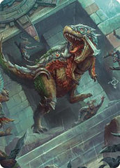 Carnage Tyrant Art Card [The Lost Caverns of Ixalan Art Series] | Rook's Games and More