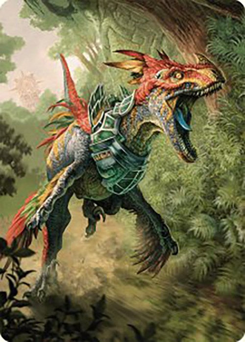 Dinosaur Token Art Card [The Lost Caverns of Ixalan Art Series] | Rook's Games and More