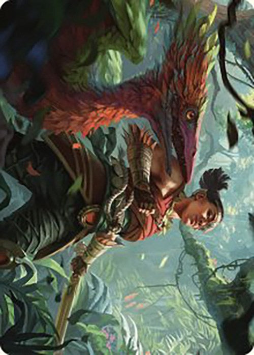 Wayta, Trainer Prodigy Art Card [The Lost Caverns of Ixalan Art Series] | Rook's Games and More